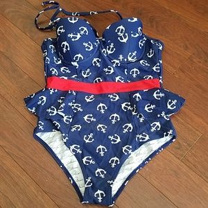 Nautical swimsuit